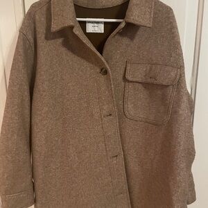 Old Navy Tan Utility Jacket for Women